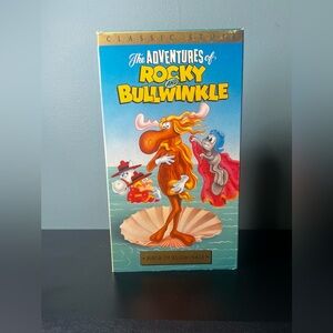 Vintage The Adventures of Rocky and Bullwinkle VHS Vol 2 Birth of Bullwinkle